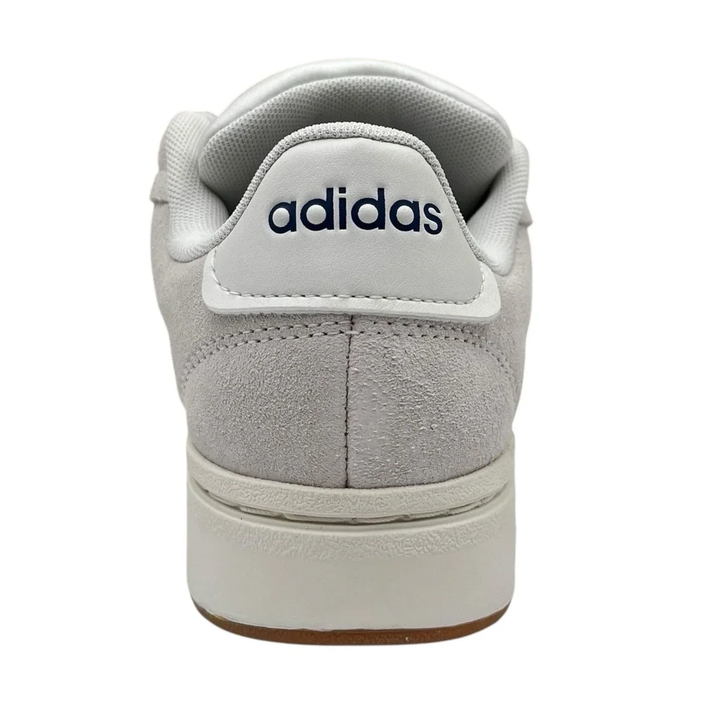 Adidas Mens Youth Boys Grand Court Alpha Sneakers Size 4 Orbit Grey/Blue Classic